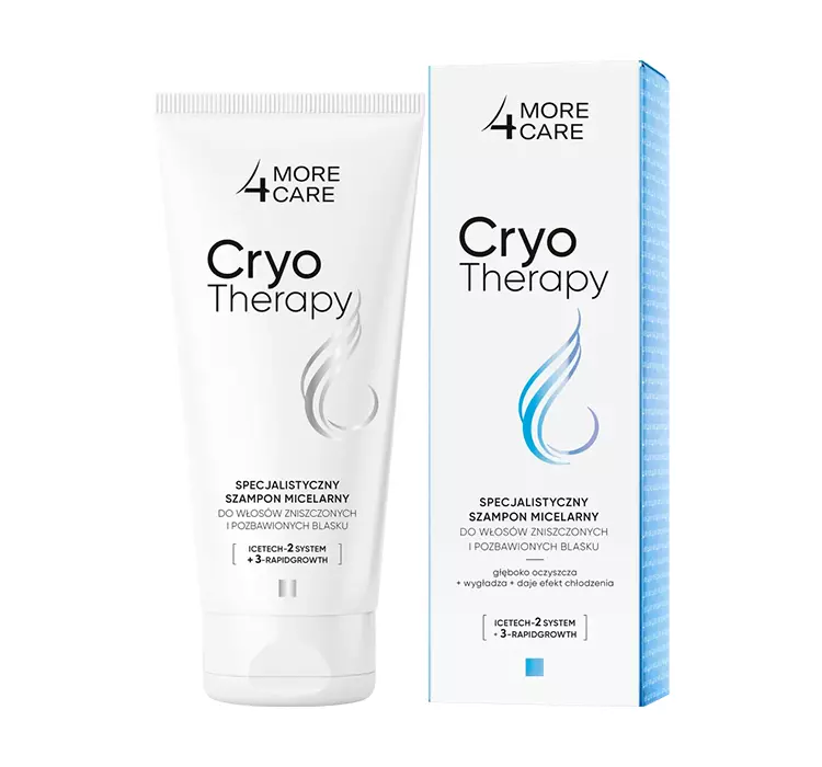 Cryotherapy specjalistyczny szampon micelarny do włosów zniszczonych 200ml