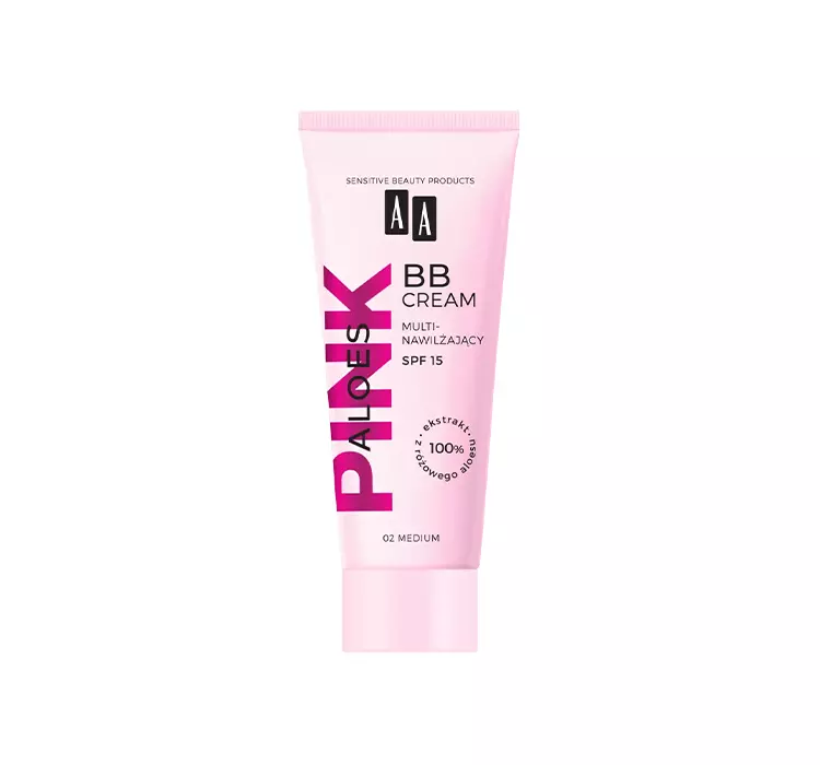 Aloes Pink multinawilżający krem BB 02 Medium 30 ml