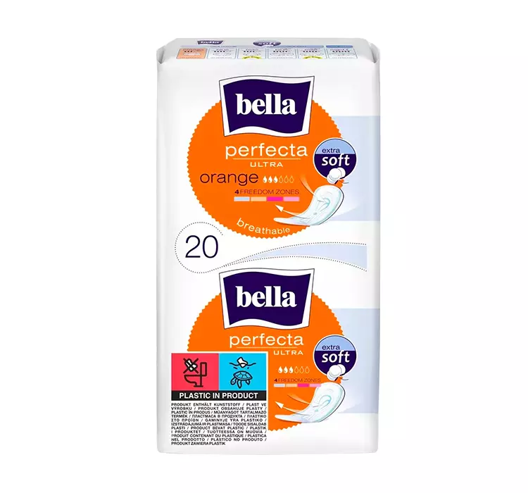 Bella Podpaski Perfecta Ultra Orange 20szt.