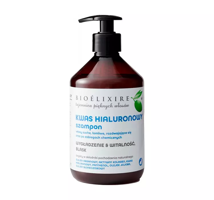 Bioelixire Szampon arganowy - włosy suche 500ml