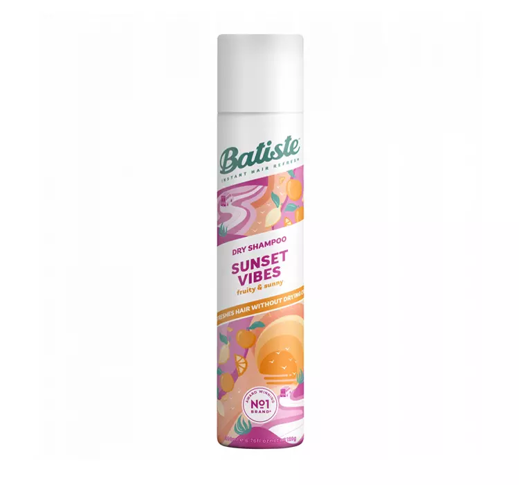 Batiste - DryShampoo - SUNSET VIBES - Suchy szampon do włosów - 200 ml