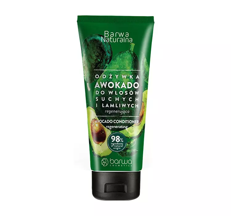 BARWA - Barwa Naturalna - Avocado Conditioner - Regenerująca odżywka awokado do włosów suchych i łamliwych - 200 ml