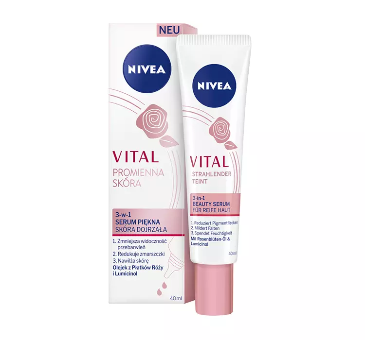 NIVEA Vital Strahlender Teint 3w1 40ml