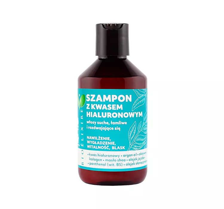 Bioelixire Szampon Nawilżający z Kwasem Hialuronowym 300ml