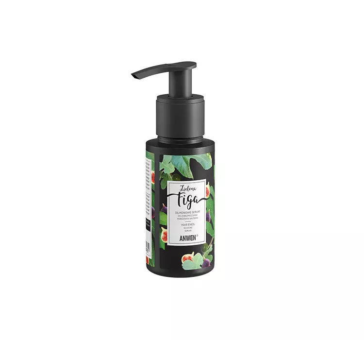 Opinie o Anwen, silikonowe serum do zabezpieczania końcówek, Zielona Figa, 50ml