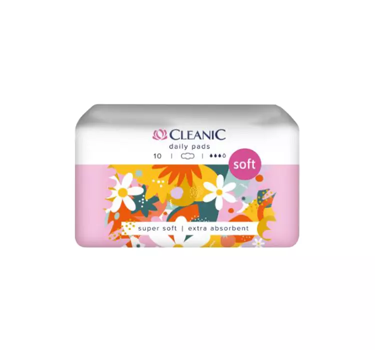CLEANIC Podpaski higieniczne Soft - na dzień 1op.-10szt