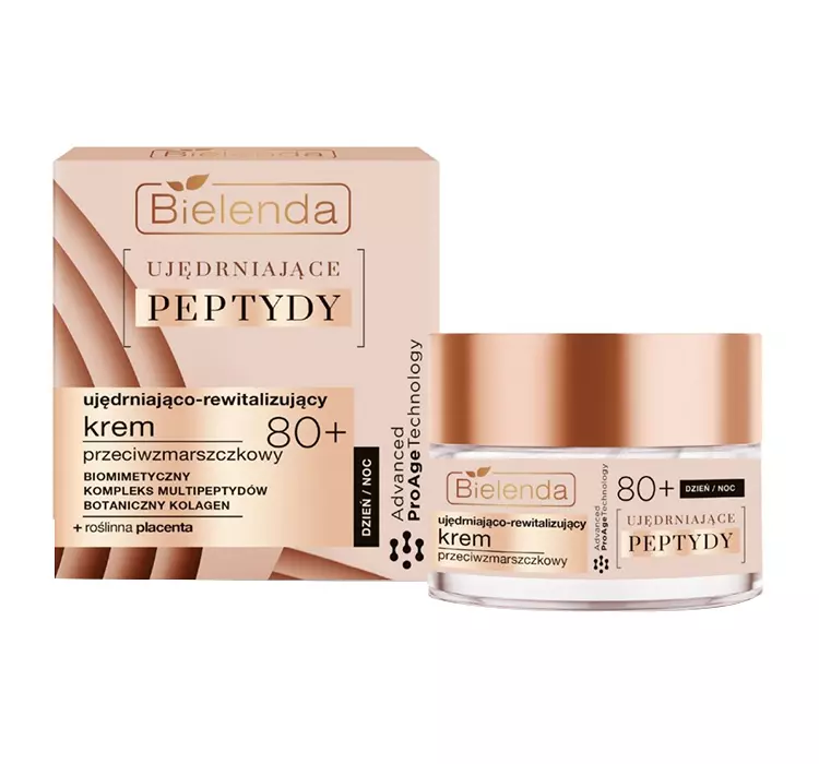 BIELENDA Krem Ujędrniające Peptydy 80+ 50 ml