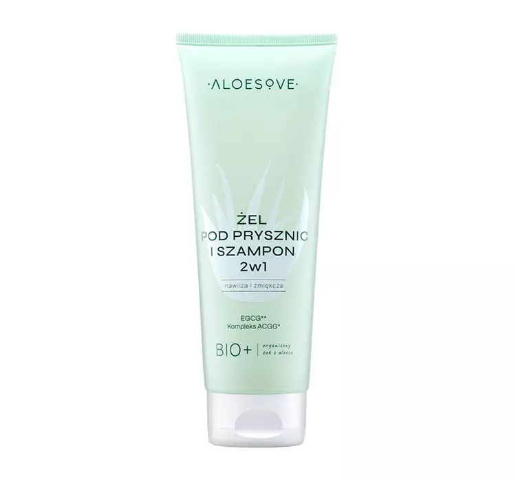 Aloesove, żel pod prysznic i szampon 2w1, 250ml