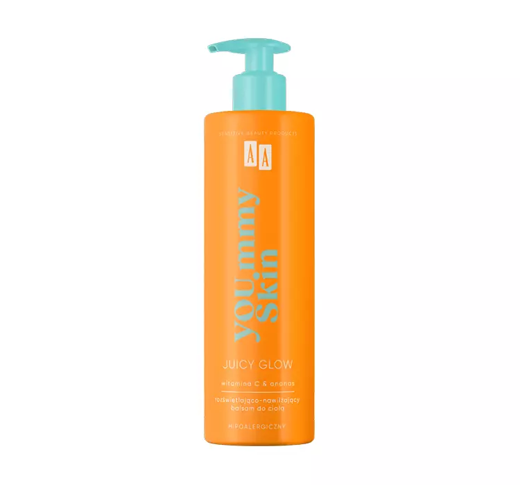 AA Yoummy Skin rozświetlająco-nawilżający Balsam do ciała Juicy Glow 400 ml