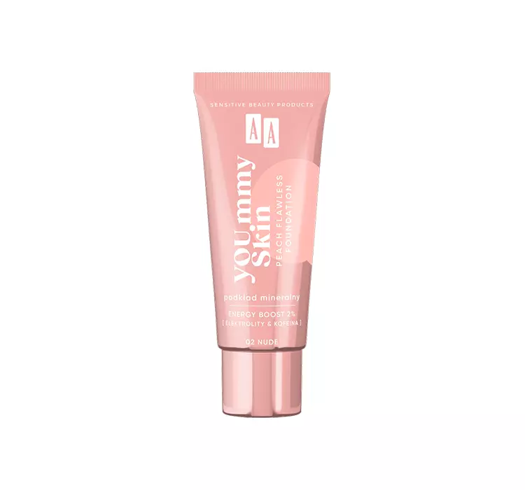 YOU.mmy Skin Peach Flawless Foundation podkład mineralny 02 Nude 30 ml