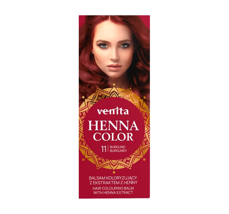 Venita Henna Color Tuba Ziołowy Balsam Koloryzujący 11 Burgund