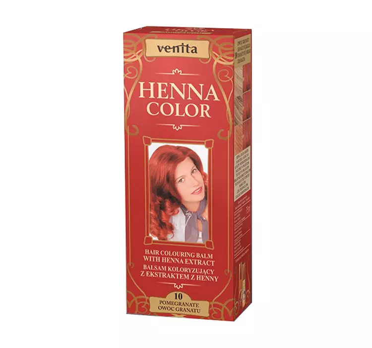 Venita VENITA Henna Color 10 Owoc granatu  ziołowy balsam koloryzujący