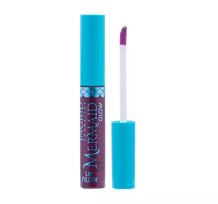 Ingrid Mermaid Glow Lip Fuller Free Pink, Błyszczyk Powiększający Wypełniający Usta