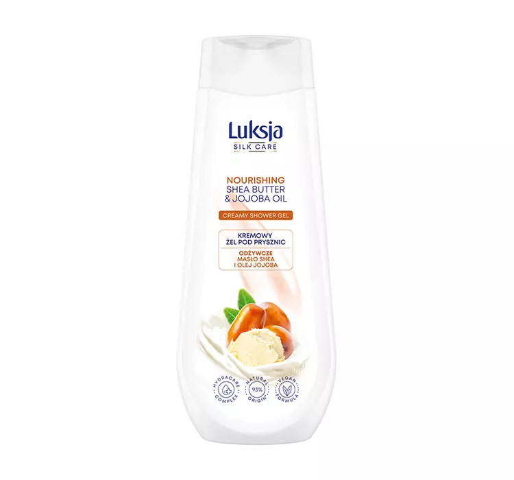 Luksja, Silk Care Kremowy Żel Pod Prysznic Masło Shea I Olej Jojoba, 500 ml