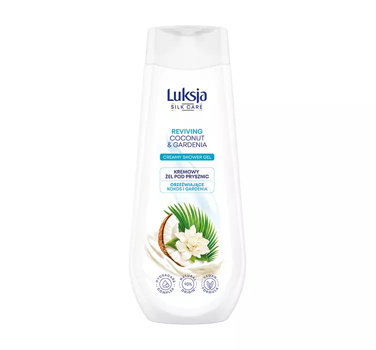 Luksja Silk Care Coconut&Gardenia kremowy żel pod prysznic 500 ml
