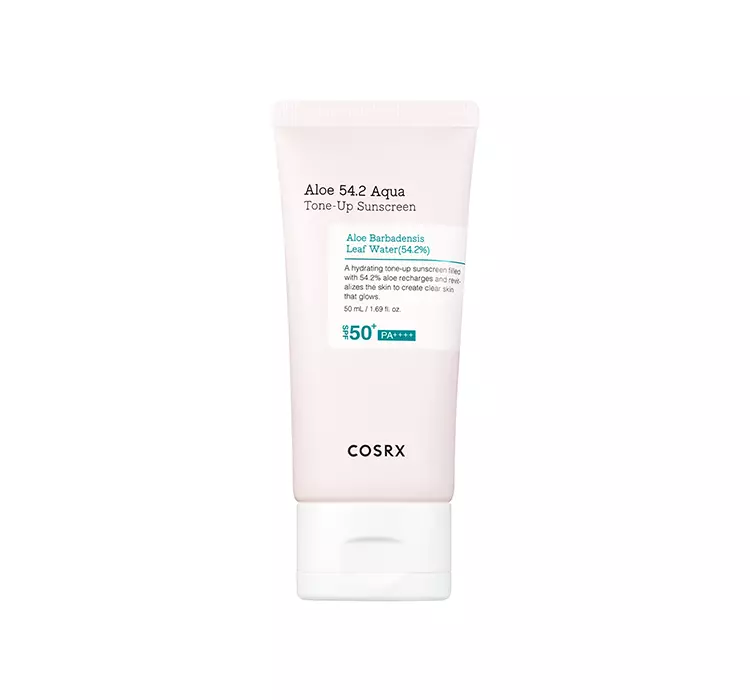 COSRX ALOE 54.2 AQUA TONE-UP SUNSCREEN KREM DO TWARZY SPF 50+ PA++++ 50ML