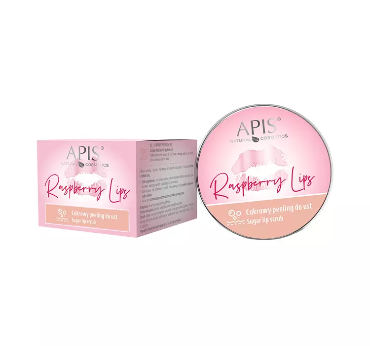 Apis RASPBERRY LIPS Cukrowy peeling do ust / 10 ml