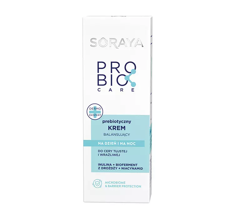 Soraya Probio Care - Prebiotyczny krem do cery tłustej i wrażliwej 50ml