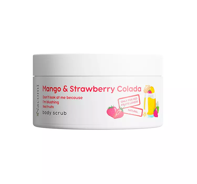 Nacomi - Mango & Strawberry Colada Body Scrub - Peeling do ciała - Mango i Truskawkowa Colada - 100 ml