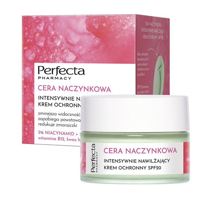 Perfecta Krem ochronny intensywnie nawilżający SPF20 50ml