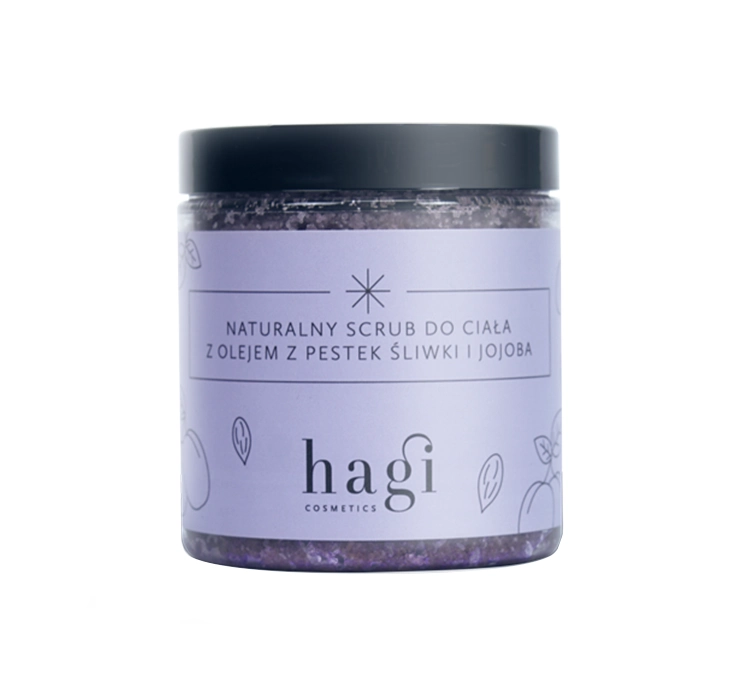 Hagi Naturalny scrub z pestek śliwki i olejem jojoba 400 g HAGI