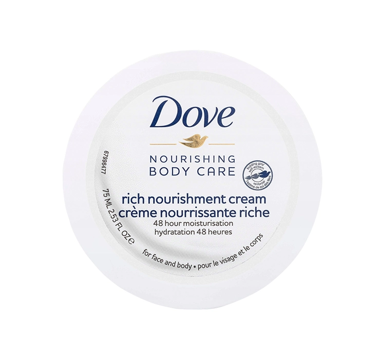 Dove Nourishing Body Care, Nawilżający Krem do Twarzy i Ciała, 250ml