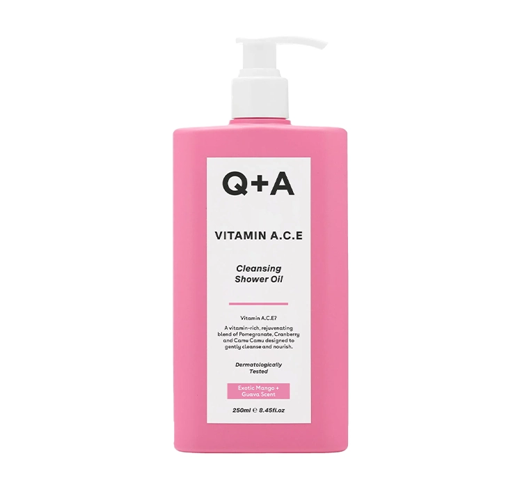 Q+A Vit. A.C.E - Odżywczy olejek do mycia ciała z witaminami A, C, E 250ml