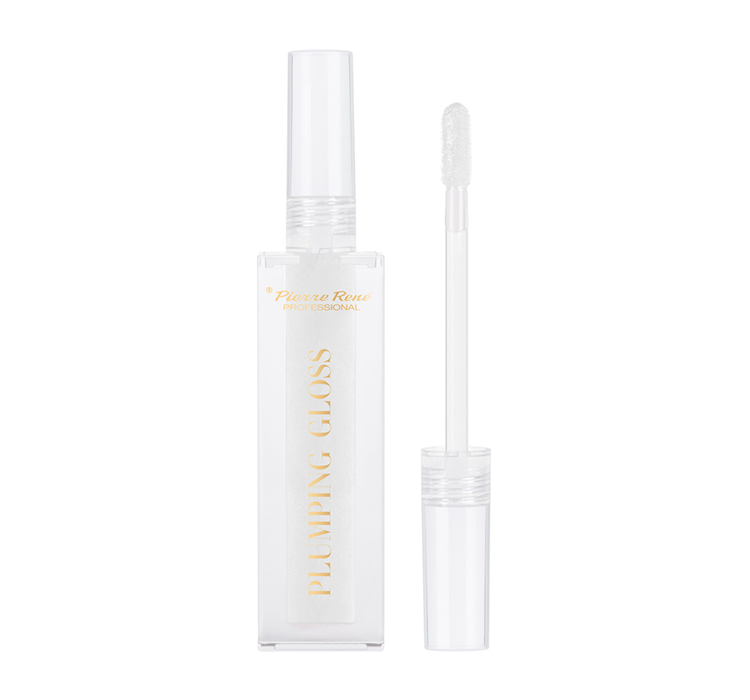 Pierre René - Plumping Gloss - Lip Gloss - Błyszczyk do ust - 5 ml - 01 ICE MILK