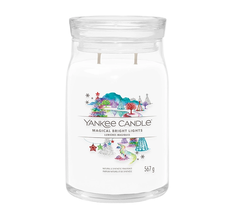 Świeca Duża Yankee Candle Sojowa - 567G Magical Bright Lights Zima 2023