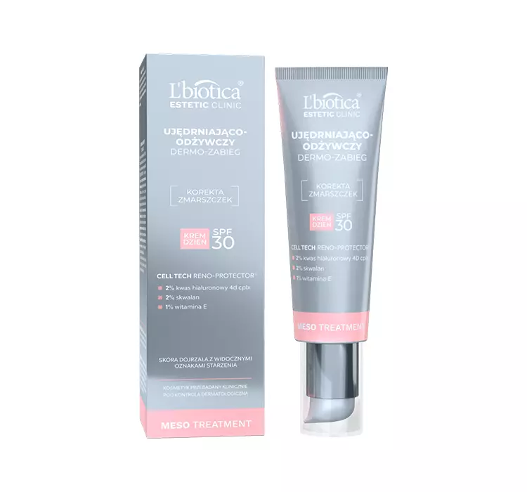 L'Biotica Estetic Clinic Meso Treatment ujędrniająco-odżywczy dermo-zabieg Krem na dzień SPF30 35ml