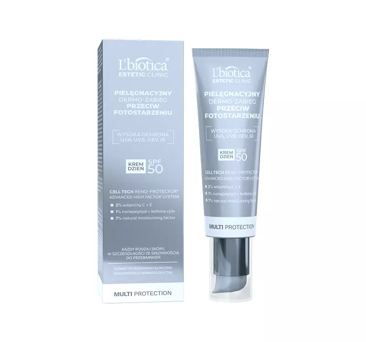 L'Biotica Estetic Clinic Multiprotection Treatment - Pielęgnacyjny dermo-zabieg SPF50 35ml