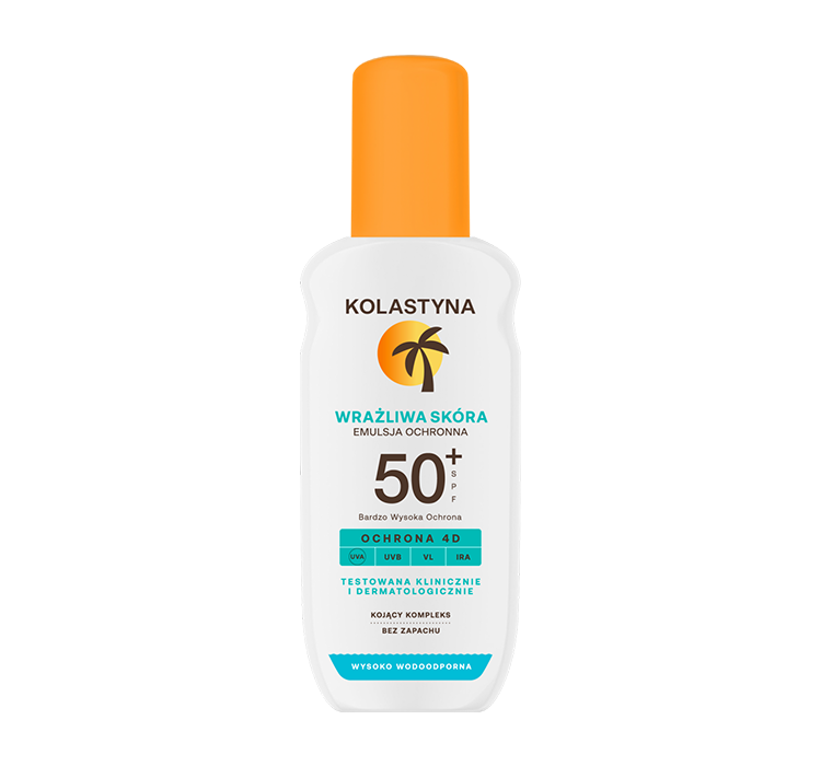 KOLASTYNA SUN Emulsja ochronna SPF 50+ Skóra Wrażliwa 150 ml