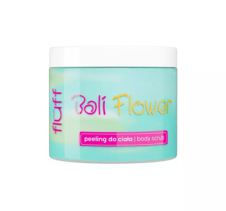 Fluff Peeling do ciała o zapachu balijskiego kwiatu 160 ml