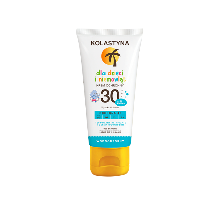 KOLASTYNA Krem ochronny dla dzieci i niemowląt SPF30  75ml