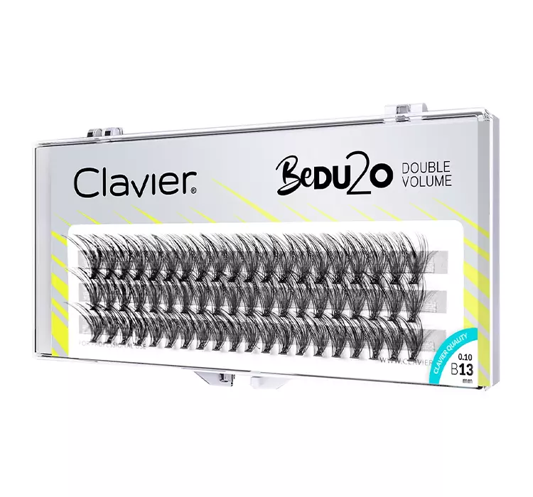 Clavier BeDU2O Sztuczne rzęsy kępki rzęsy, 13 mm