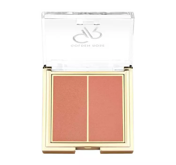 Golden Rose - ICONIC - Blush Duo - Podwójny róż do twarzy - 2x3 g - 04 SOFT PINK