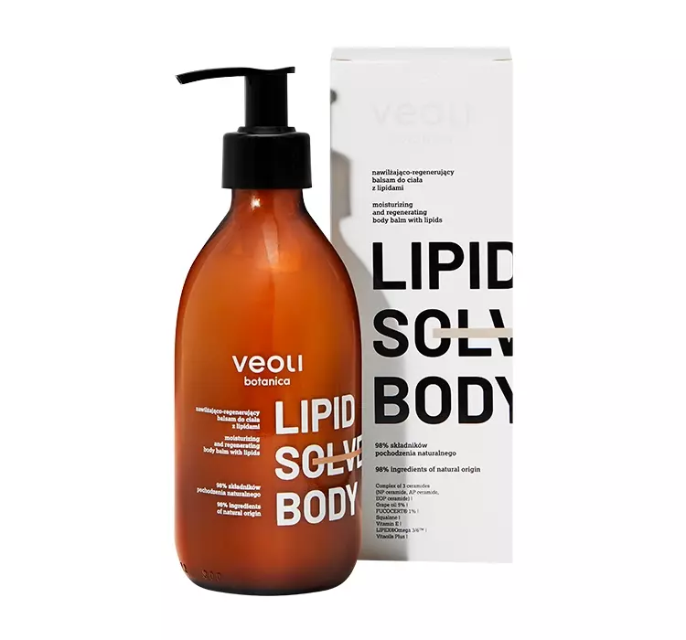 VEOLI Lipid Solve Body Nawilżająco-regenerujący balsam do ciała z lipidami, 290ml