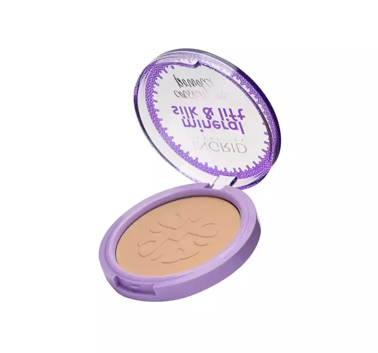 INGRID Mineral Silk & Lift puder prasowany z minerałami 03 8g