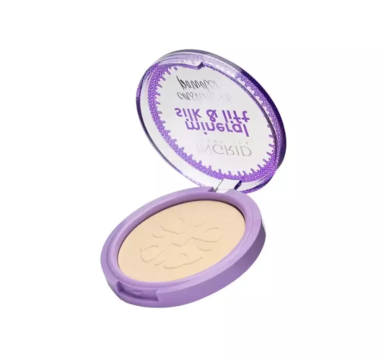 INGRID Mineral Silk & Lift puder prasowany z minerałami 01 8g