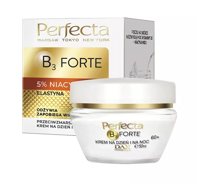 Perfecta B3 Forte przeciwzmarszczkowy krem na dzień i na noc 60+ 010214688