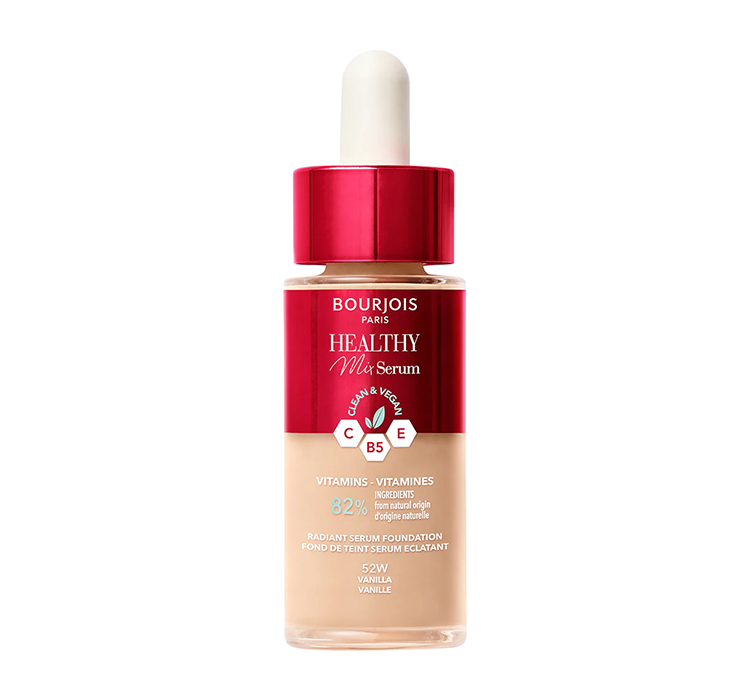 BOURJOIS HEALTHY MIX CLEAN PODKŁAD-SERUM DO TWARZY 52W VANILLA 30ML