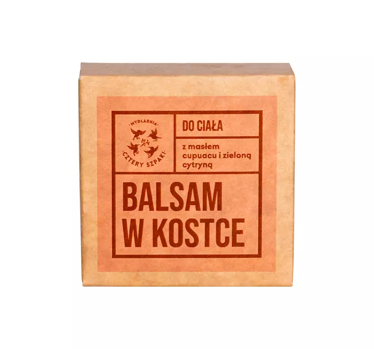 Mydlarnia 4 Szpaki Balsam do ciała w kostce 55 g