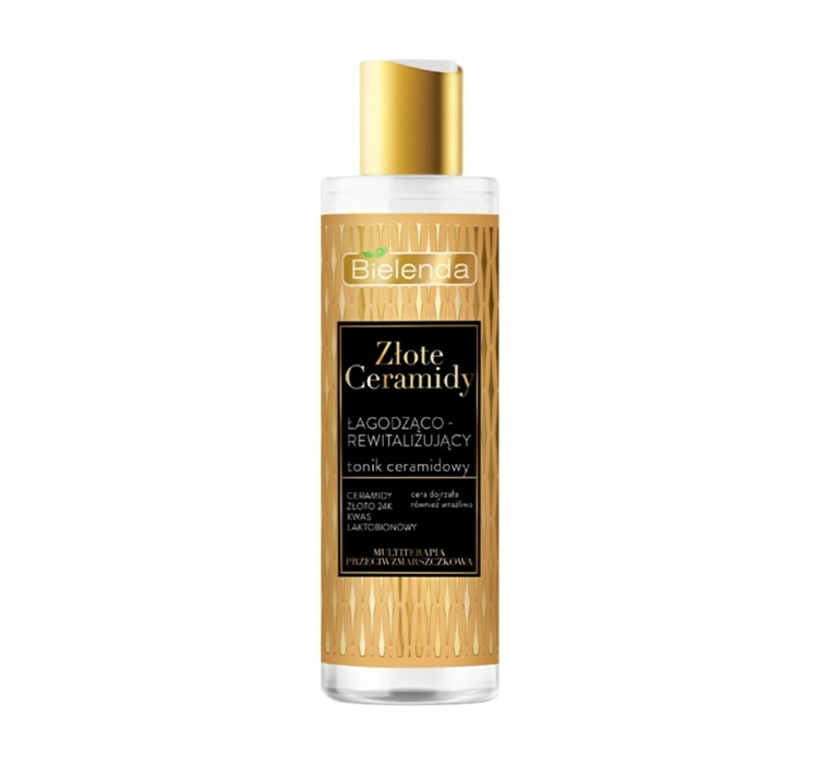 BIELENDA Złote Ceramidy Tonik łagodząco-rewitalizujący, 200ml
