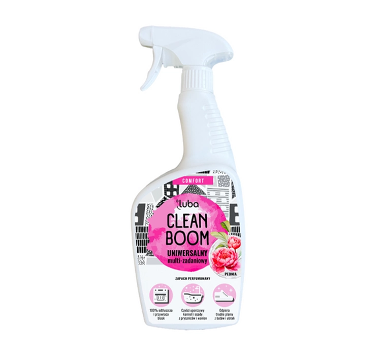 LUBA Comfort Clean Boom Uniwersalny Płyn Do Czyszczenia Peonia 600ml