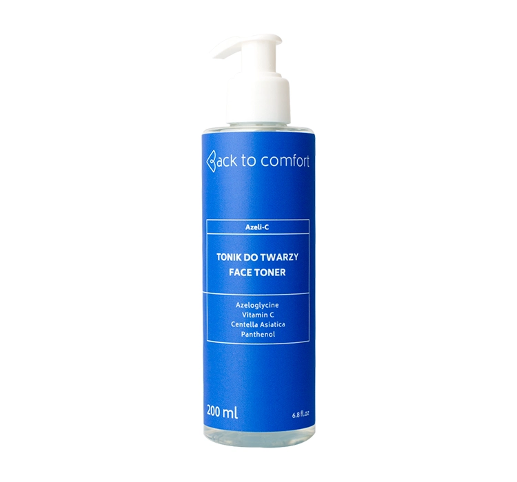 Back To Comfort - Azeli-C Tonic, 200ml - tonik do twarzy z azeloglicyną i wąkrotą azjatycką