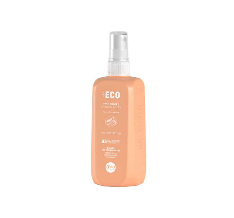 Mila Professional BE ECO Vivid Colors, spray termoochronny do włosów farbowanych, 250ml