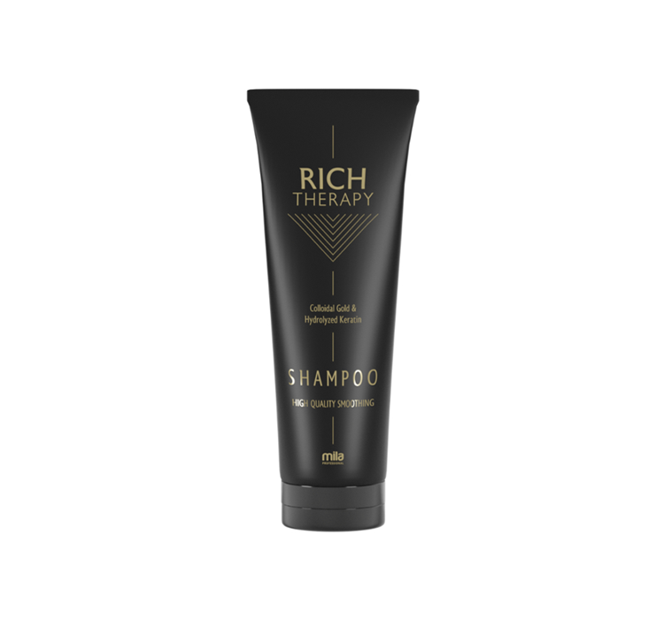 Mila Professional Rich Therapy, szampon odbudowujący do włosów zniszczonych, 250ml