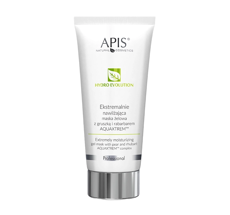 Apis Professional Ekstremalnie nawilżająca maska żelowa z gruszką i rabarbarem - Professional Hydro Evolution Extremely Moisturizing Gel Mask