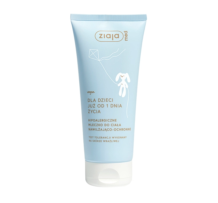 ZIAJA MED Dla Dzieci Hipoalergiczne mleczko do ciała nawilżająco-ochronne, 200ml