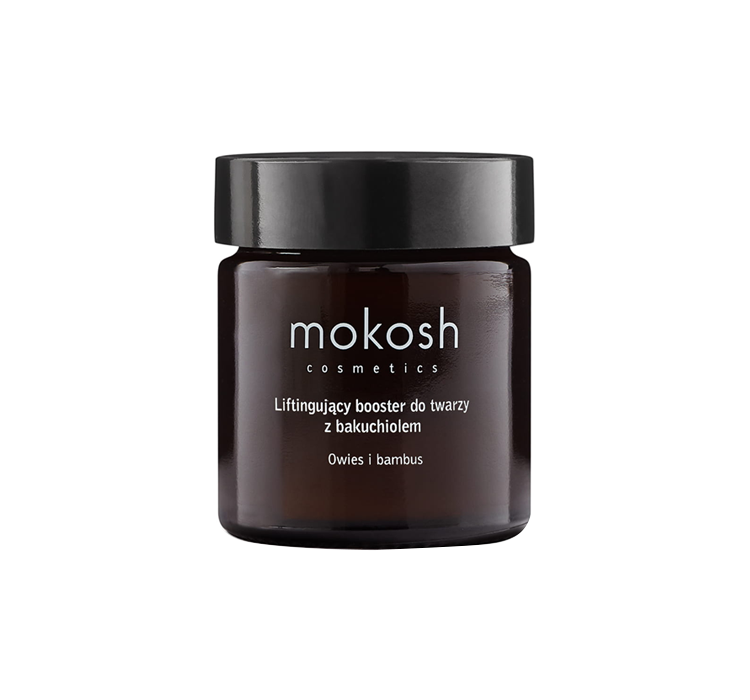 Mokosh Liftingujący booster do twarzy z bakuchiolem Owies i bambus 30 ml